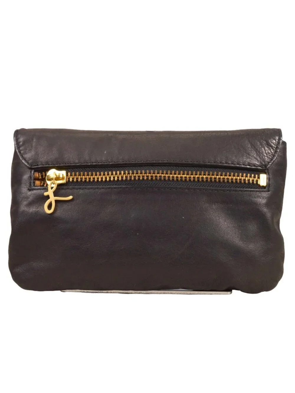 Lauren Conrad for Linea Pelle Leather Chain Clutch